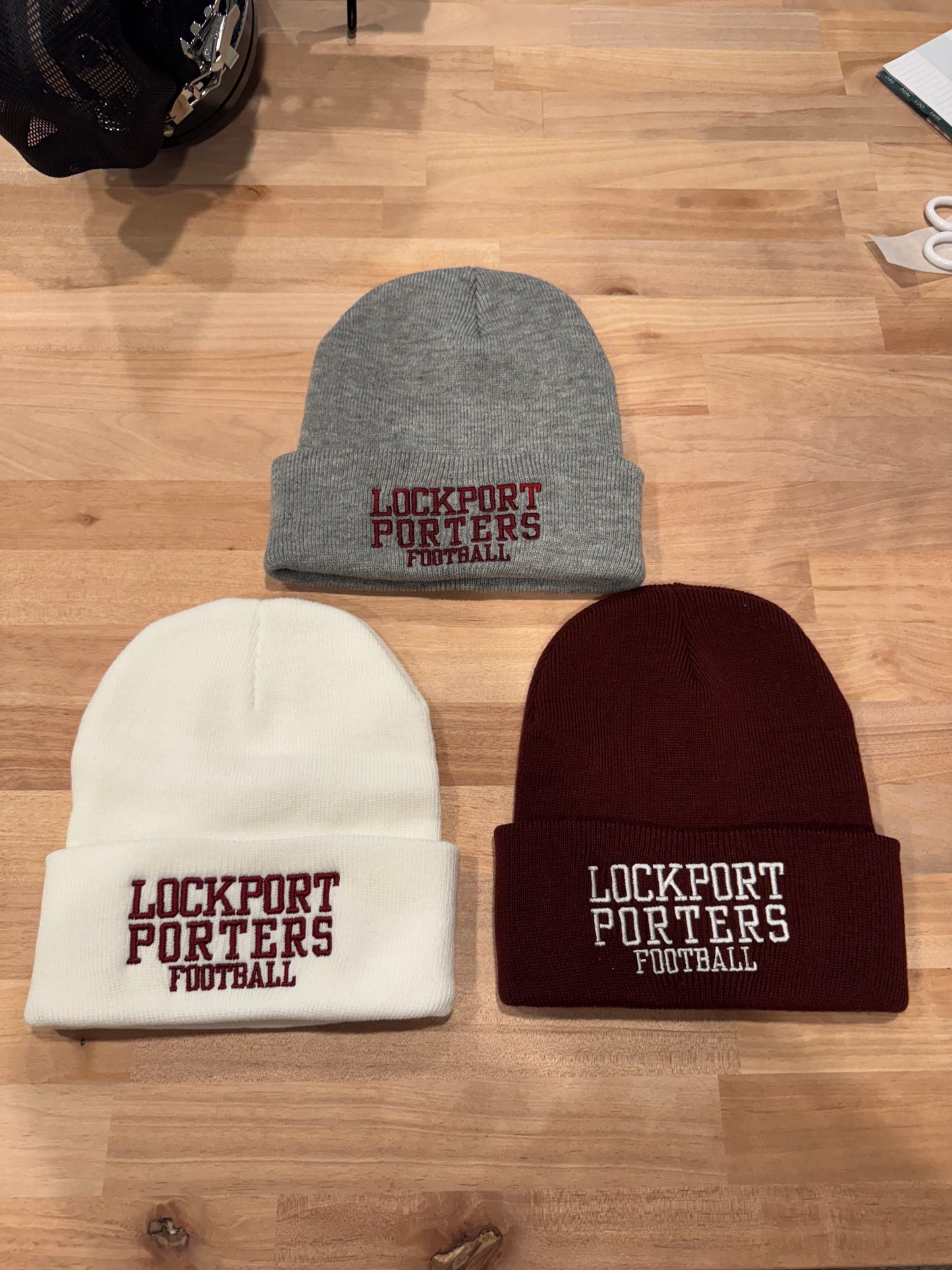 Embroidered Beanie Hat 1