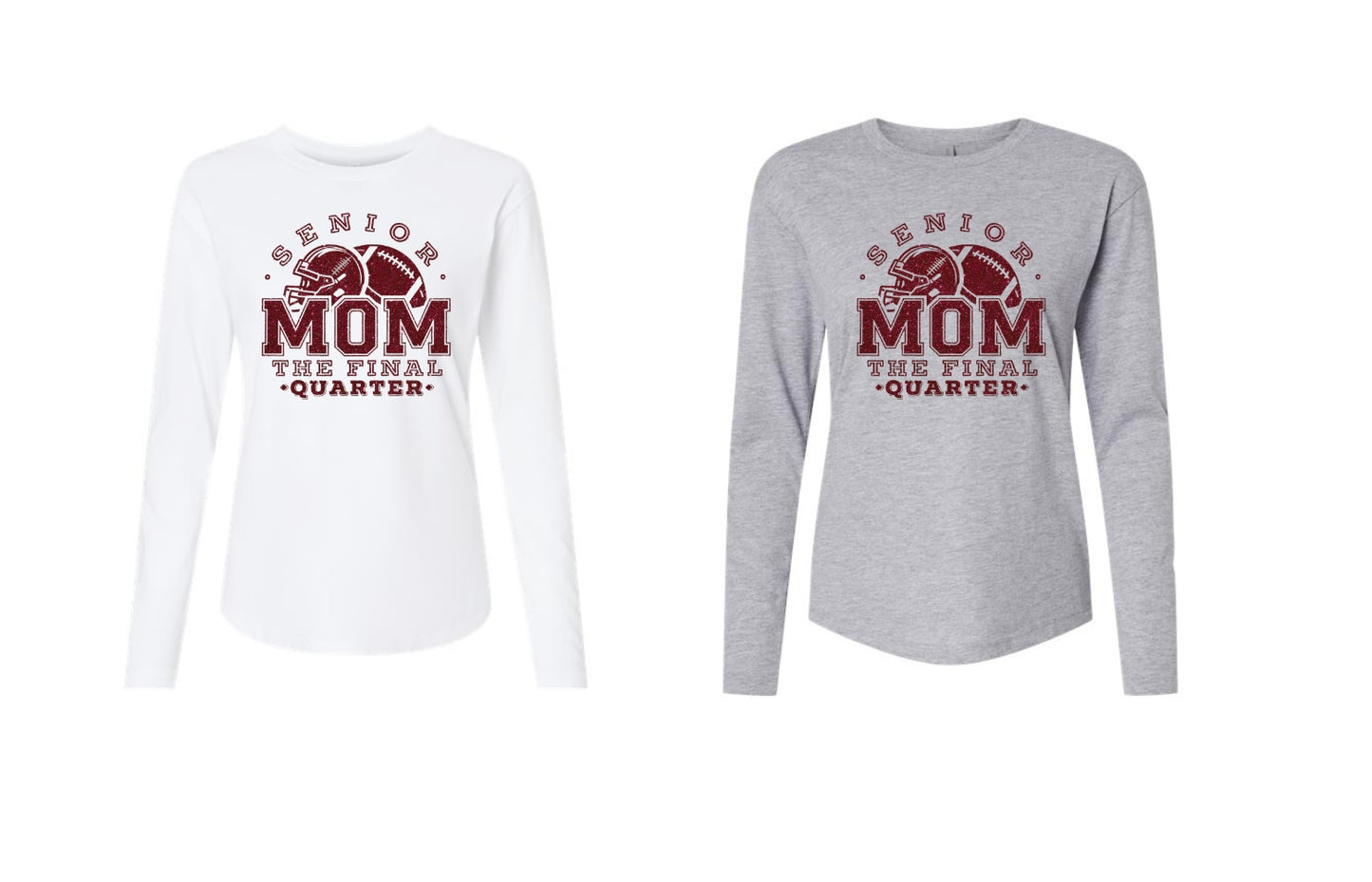 Next Level Women's Cotton Relaxed Long Sleeve T-Shirt Senior Mom