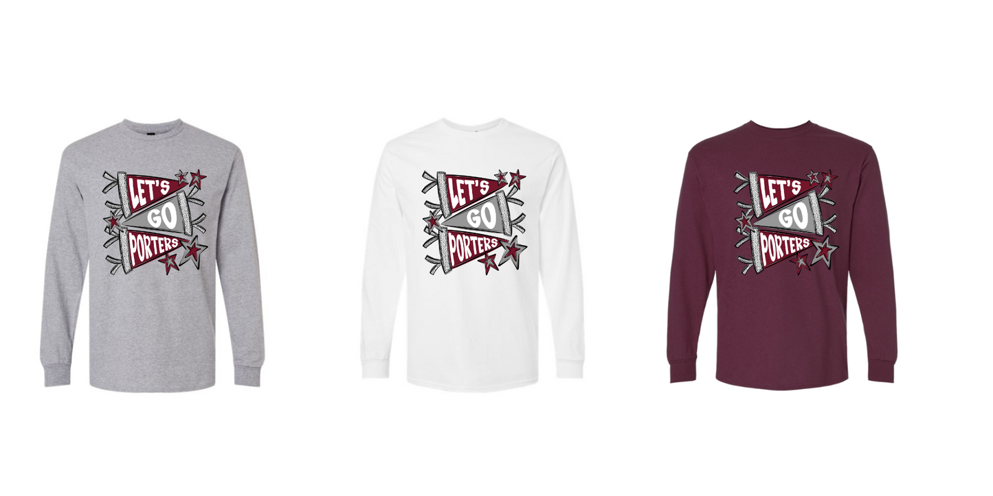 Unisex Heavy Cotton Long Sleeve T-shirt Gildan 3