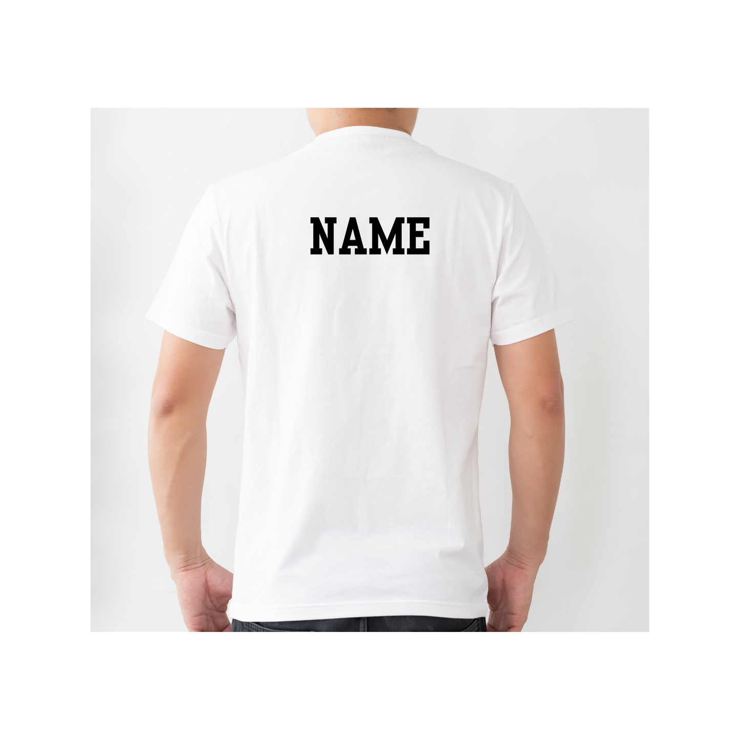 Add Name to Back of Shirt