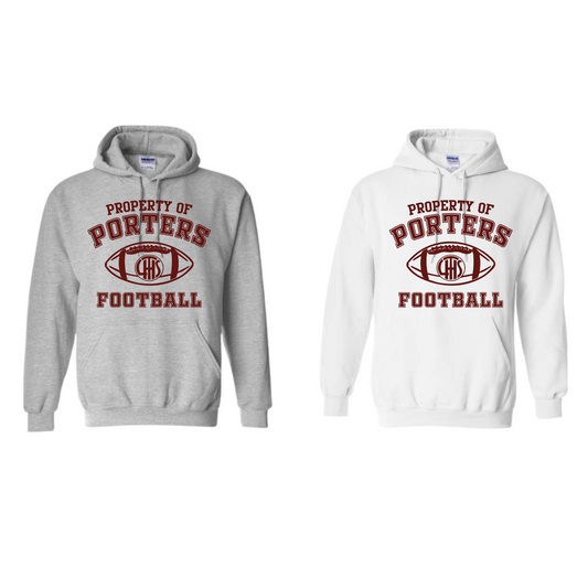 Adult Gildan Heavy Blend Hooded Sweatshirt Property Of