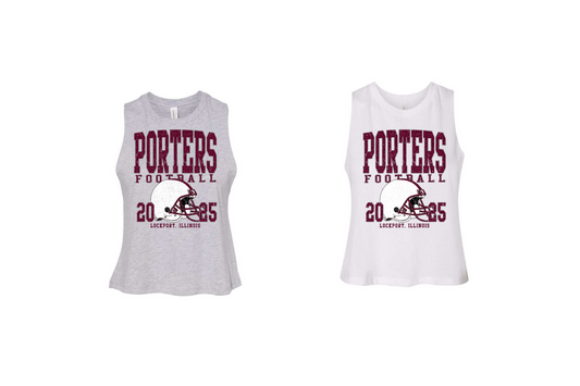 BELLA + CANVAS Women's Racerback Crop Tank 7