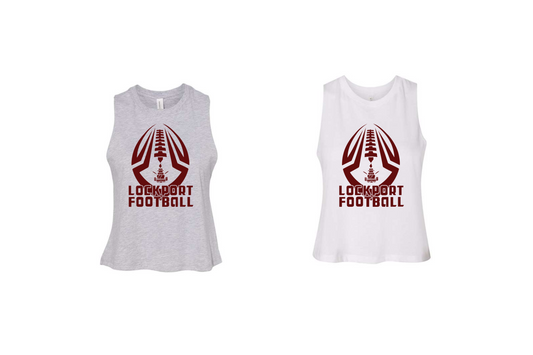 BELLA + CANVAS Women's Racerback Crop Tank 2