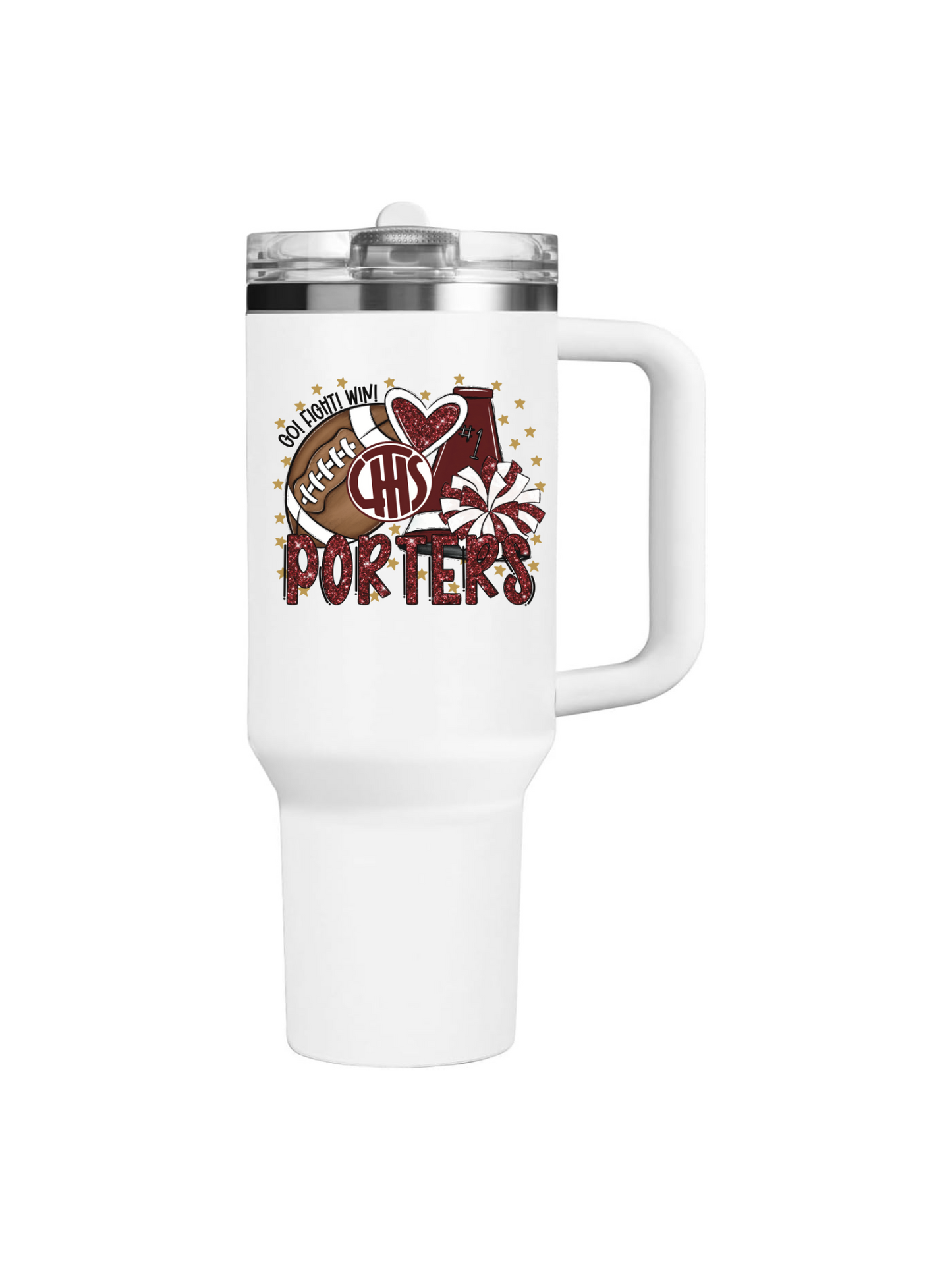 Tumbler with handle 2