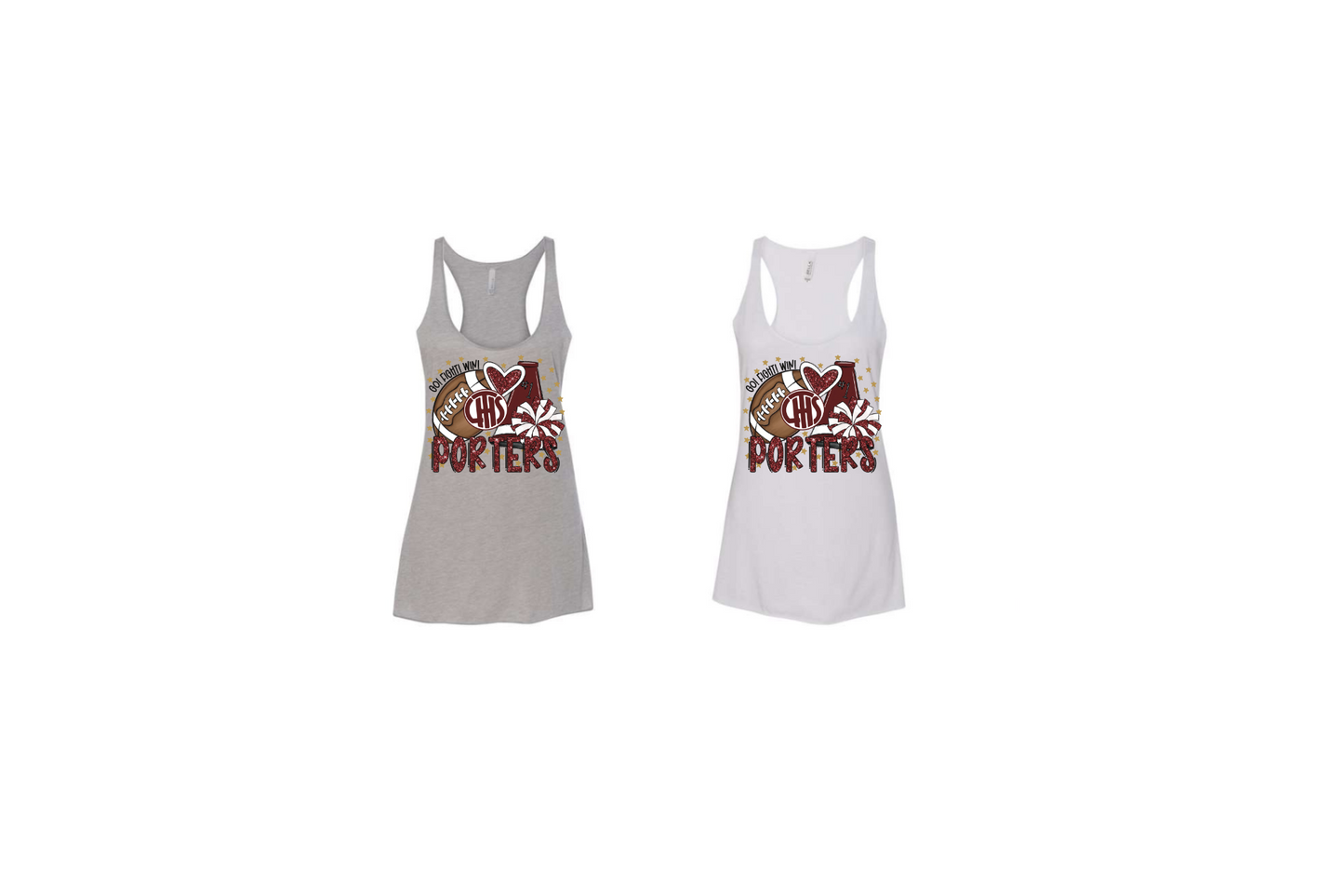 BELLA + CANVAS Women's Jersey Racerback Tank 8